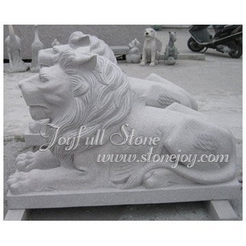 Granite lion sculptures for sale