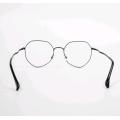 Matte negro moderno moderno para hombres lindos marcos de gafas para mujer