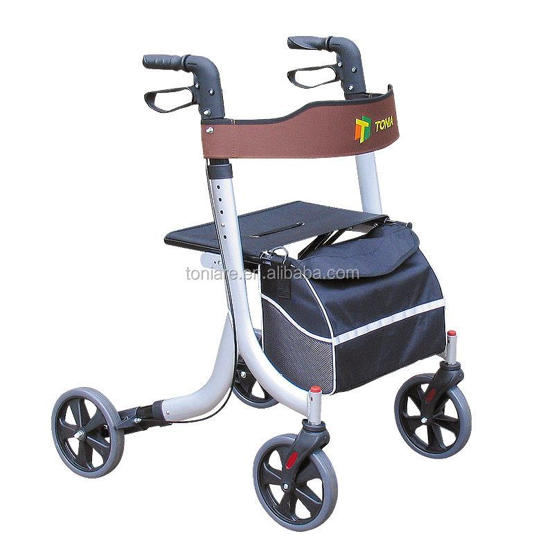 Faltbares Aluminium Rolling Walker Rollator