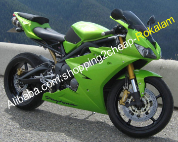 Daytona 675 2006-2008 Motorbike Green Motorcycle Fairing Aftermarket Kit
