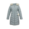 Ladies' winter coat with hood