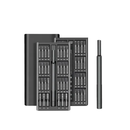 Professional Precision Screwdriver Set: 63-in-1 Magnetic Bit Kit with Multi-Function Stainless Steel Tools for Advanced Repair Work