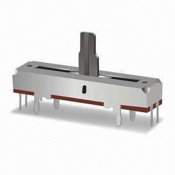 Potentiometer, with Slide Case Type and 10,000 Cycles Rotational Lifespan