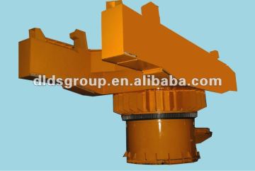 ladle turret for continuous casting machine