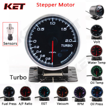 Defi Advance BF 2.5inch 60mm 7 Colors Boost Turbo Auto Gauge Turbo Water Temp Oil Temp Boost Oil Press with Electronic Sensor