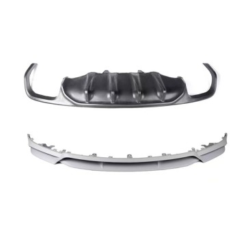 Hochwertiger Körperkit für Macan 95B bis KDA Small Kit 2014-2017-Frontlippe und Heckdiffusor