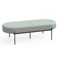 Modern Style Office Furniture-Upholstered Storage Bench Entryway Ottoman Dressing Room Footrest