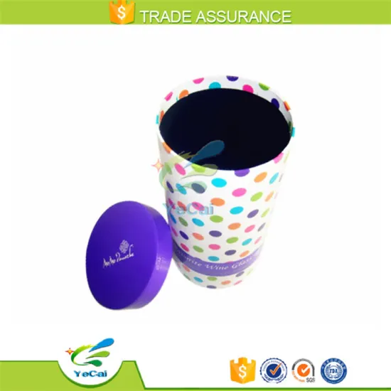 custom printed paper tube packaging boxes for eliquid talcum powder containers