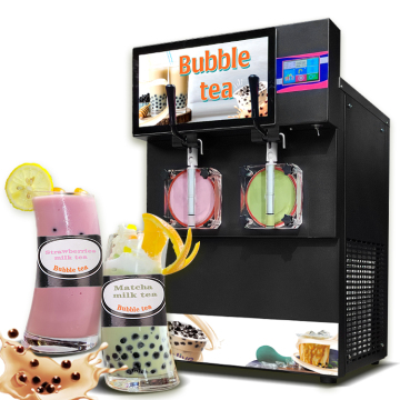USA Warehouse 15Lx2 Commercial Slush Machine - CE ETL Certified Margarita & Smoothie Maker