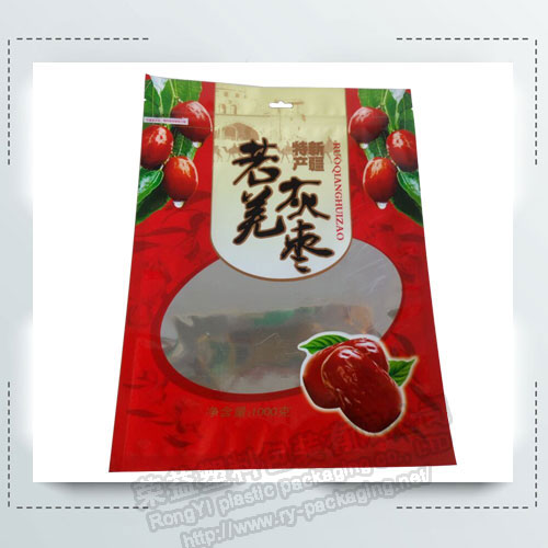 Red Jujube Plastic Packing Bag