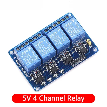5V/12V 1-8 Channel Relay Module with Optocoupler for Arduino