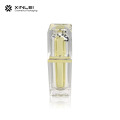 30ml black golden square acrylic cosmetic bottle