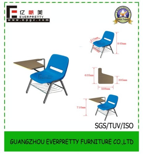 High Quality Wooden Folding Writing Chair with Writing Pad (GT-38B)