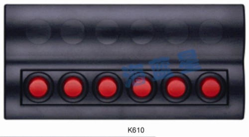 12/24V LED Rocker Switch Panel 6 Buttons K610