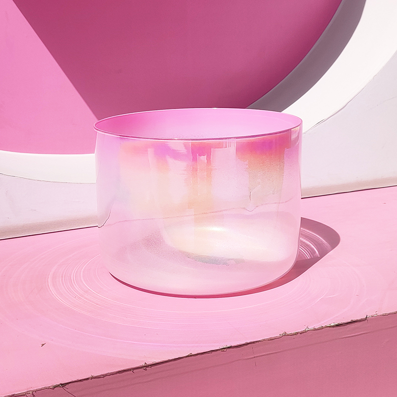 Q're pink clear heal bowl pink