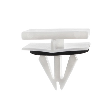 White Nylon Panel Moulding Clips for GM Chevy Avalanche 2002