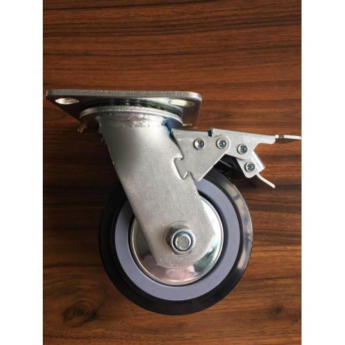 5 &#39;&#39; heavy duty caster med dubbelbroms