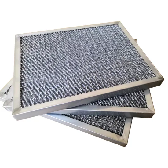 Stainless Steel 304 316L Round Hole Perforated Metal Mesh Grease Hood Filter
