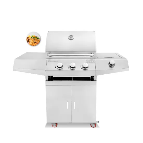 outdoor propane gas barbecue bbq grill machine portable bbq gas grills