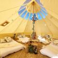 5m Canvas Yurt Bell Tent para 6-8 pessoas