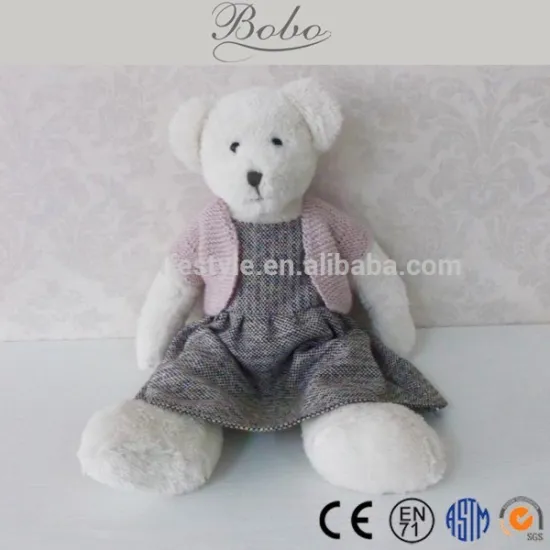 Cute Plush Toy Teddy Tear Dressing Sweater