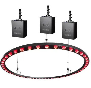 DMX Winch Kinetic RGBW LED Disco Sphere for Lifting Effects