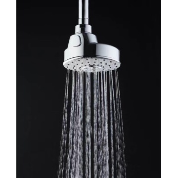 Cabeça de chuveiro de plástico cromado brilhante de 8 &quot;com chuveiro montado no teto do toalete do spa