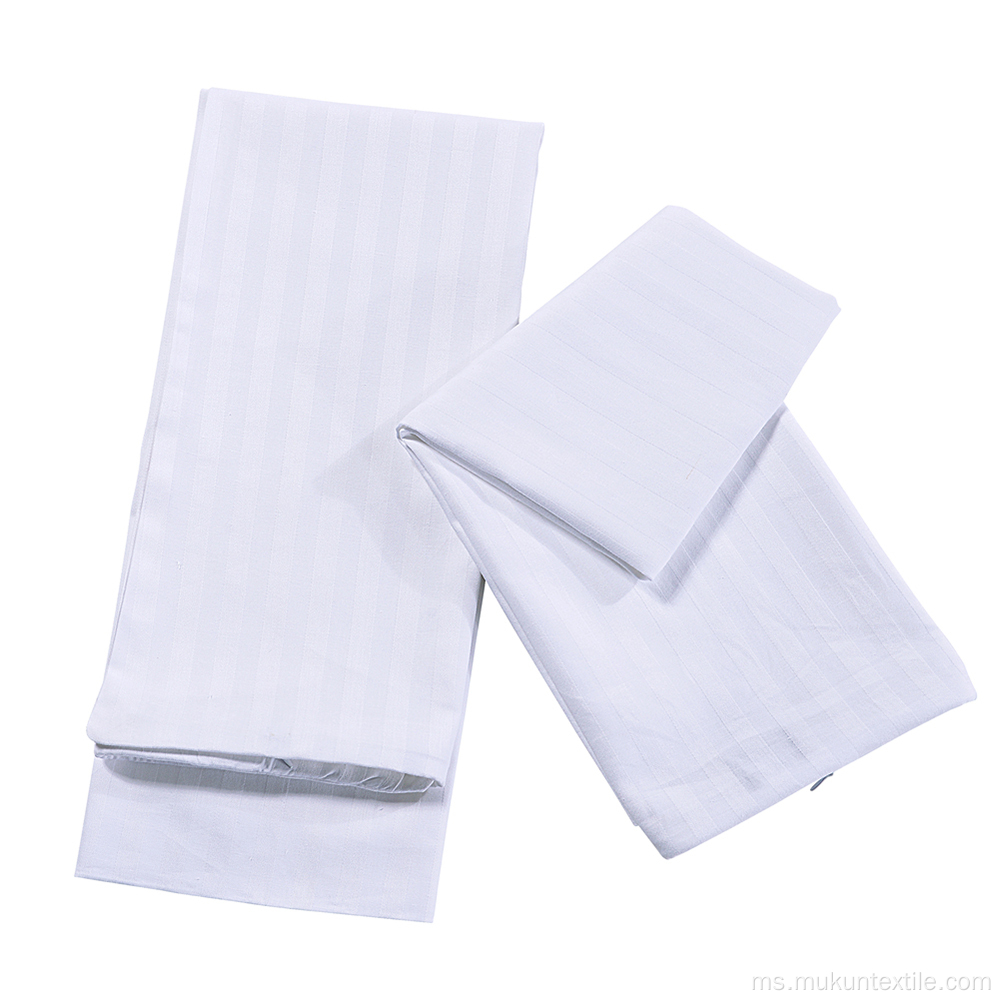 Customizable Polyester Satin 1cm Pillowcase Stripe
