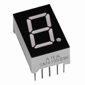 0.50 Inch 7 Segment Single Digit, Used for LED Numeric Display