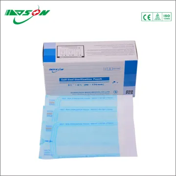 Nurse medical sterile self sealing plat pouches