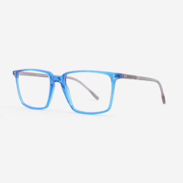 Super thin Square or Rectangle Acetate Men's Frames