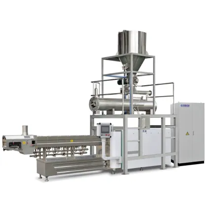 Double Screw Bugles Salad Fries Snack Food Processing Line