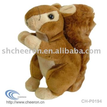 Plush Squirrel Toy, Stuffed Squirrel