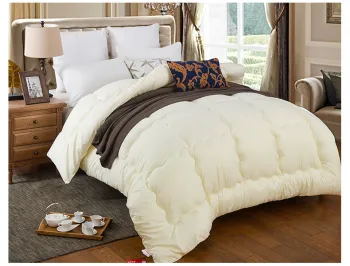100% cotton white down alternative comforter/microfiber quilt/polyester duvet