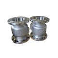 Valve Shell Three-piece stainless steel flange water ball valve Supplier