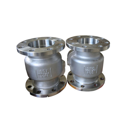 Three-piece stainless steel flange water ball valve