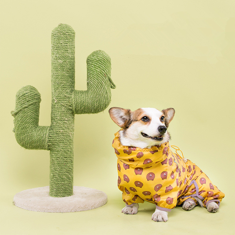 Fashion design 7 sizes Pet Dogs Raincoat