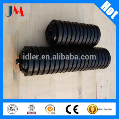 belt conveyor roller idler impact roller idler rubber cover conveyor idler roller used in belt conveyor