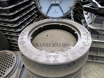 Customized IRIS Ductile cast iron ISO9001 manhole cover
