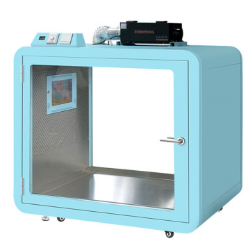 Soundproof Acoustic Pet Room with LCD Screen