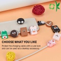 Cartoon Silicone Data Charger Cable Protectors