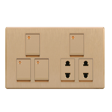 Fireproof PC Wall Socket with 4+2 Switches in Pakistan