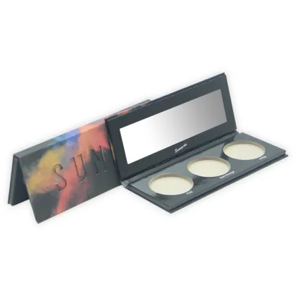Beauty glazed eyeshadow palette private label paper box
