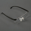 Funky Oversized Magnifing Rimless Reading Glasses