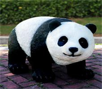Realistische Panda M Lichter