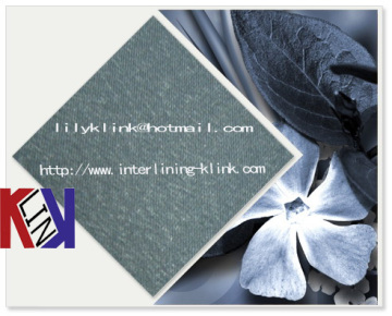 Nonwoven interlining chemical bonded for garment