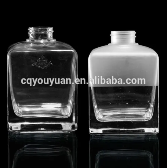 Part Frosted 250ML Chinese Glass Bottle Supplier Perfume Diffuser Bottle Atomizer