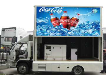 Outdoor Truck Mobile LED Screen For Advertising