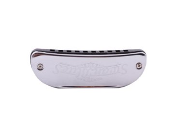 Swan Boat-Shaped Harmonica 10 Holes for Kids