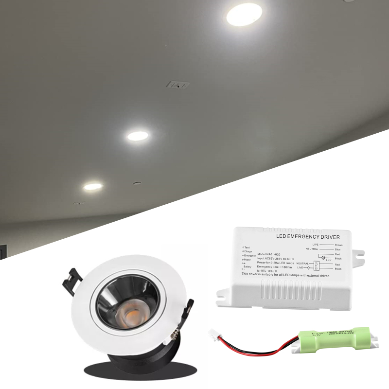 Kit driver di emergenza a Downlight LED 3-20W